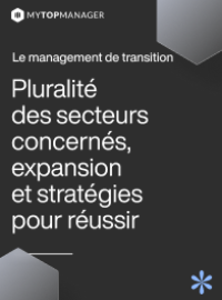 Couverture Le management de transition : Pluralité des secteurs concernés, expansion et stratégies pour réussir