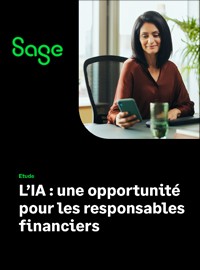 Couverture L’IA : une opportunité pour les responsables financiers